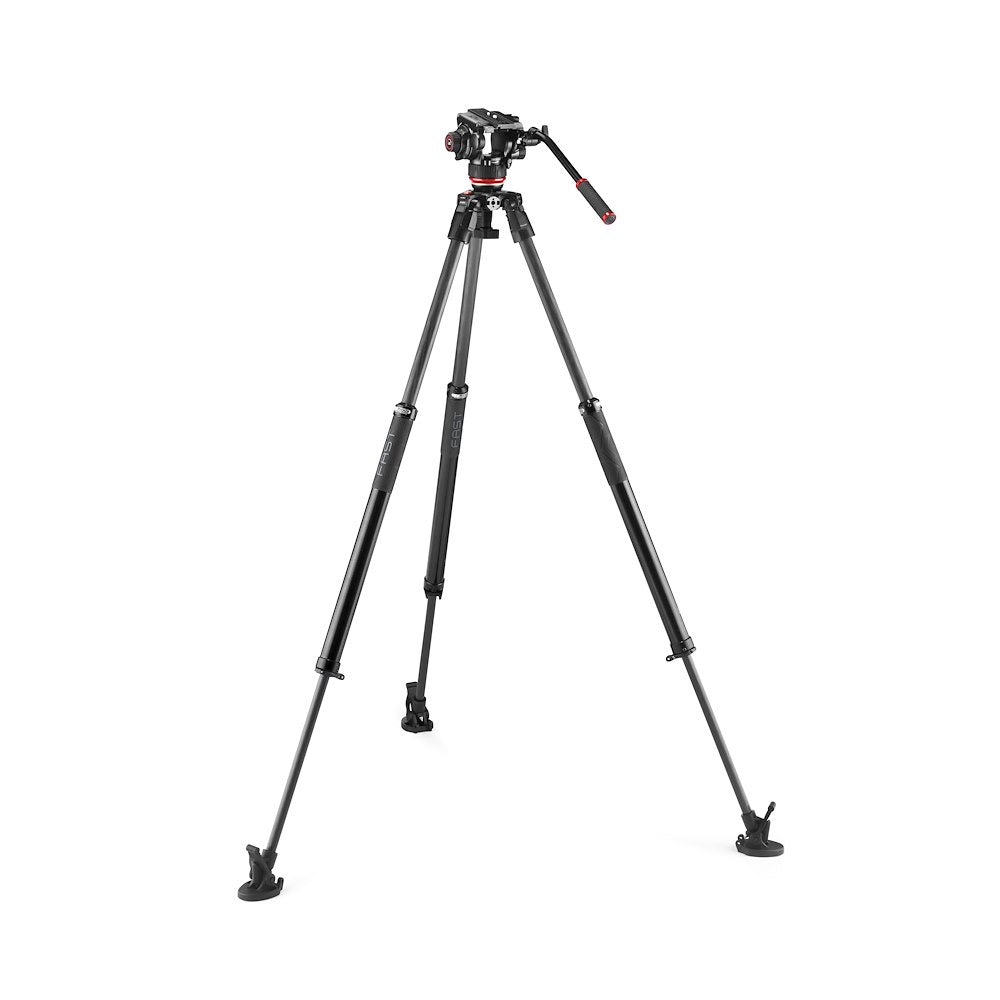 Manfrotto 504X Fluid Video Head with 635 Fast Single Carbon Leg