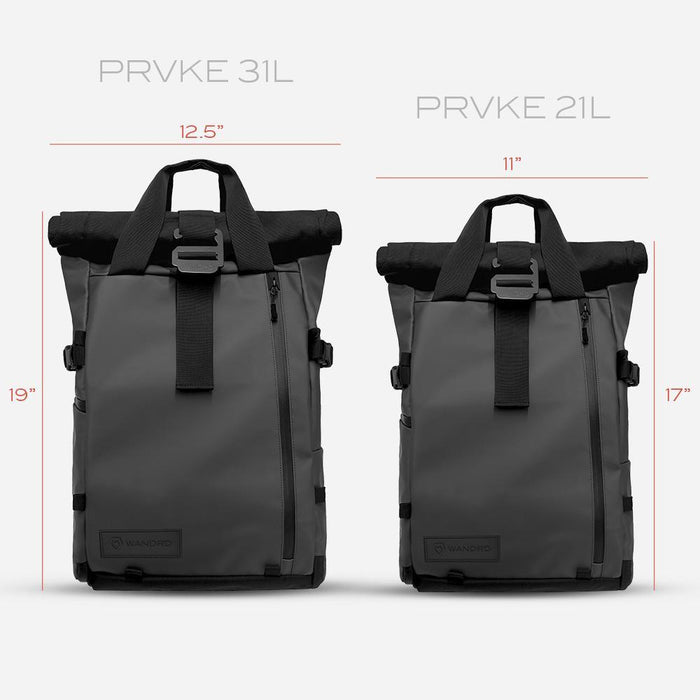 Wandrd Prvke 31 Backpack - Photo Kit - Black
